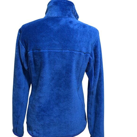 Patagonia Sweater - Size Medium - Polartec Blue Fleece Pullover - Picture 2 of 11